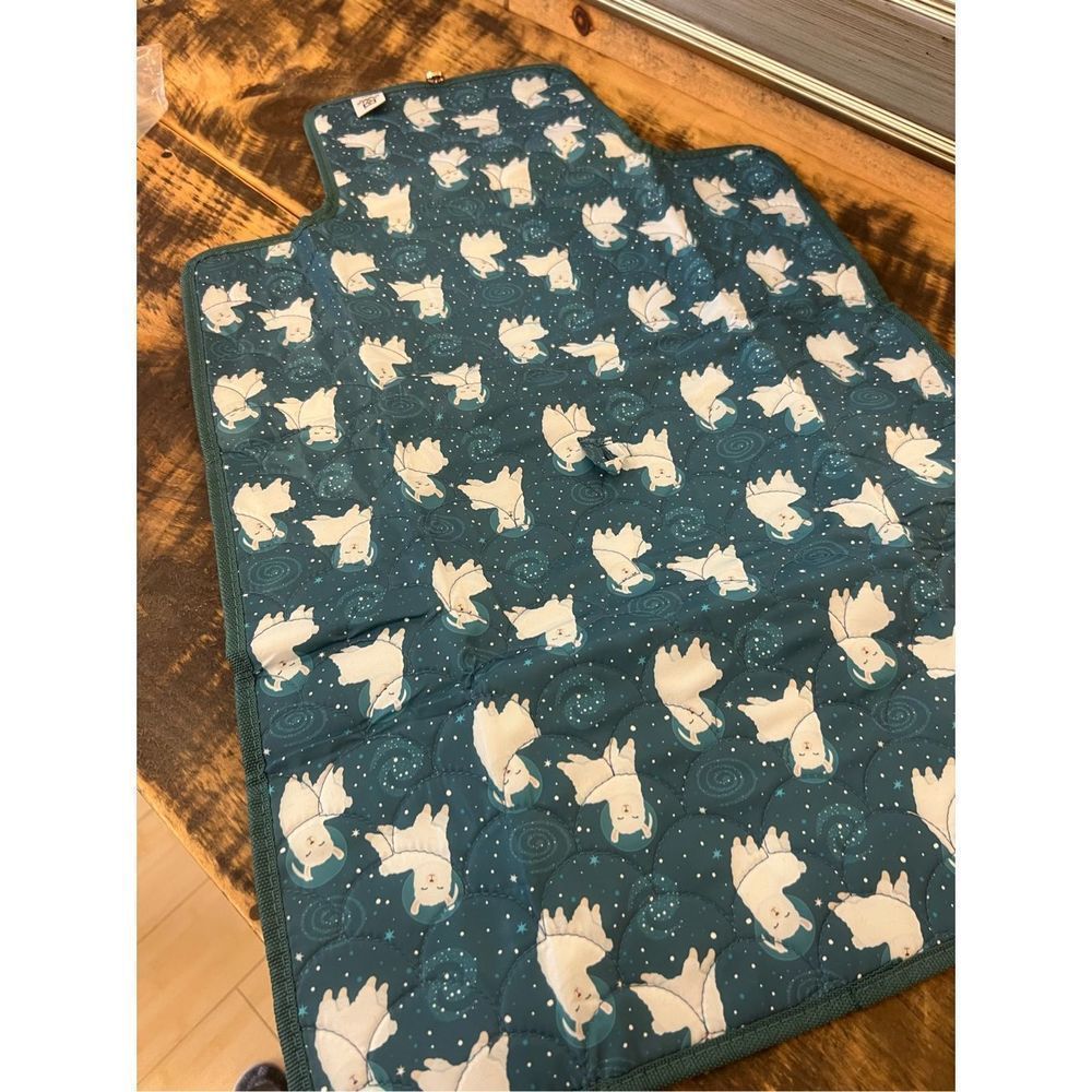 Baby Changing Pad & Girl Crib Sheet
